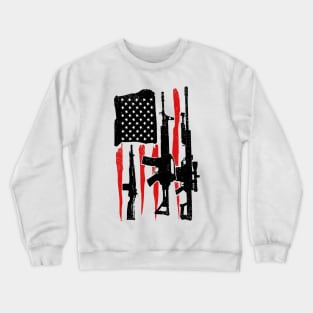 American Hero Flag Crewneck Sweatshirt